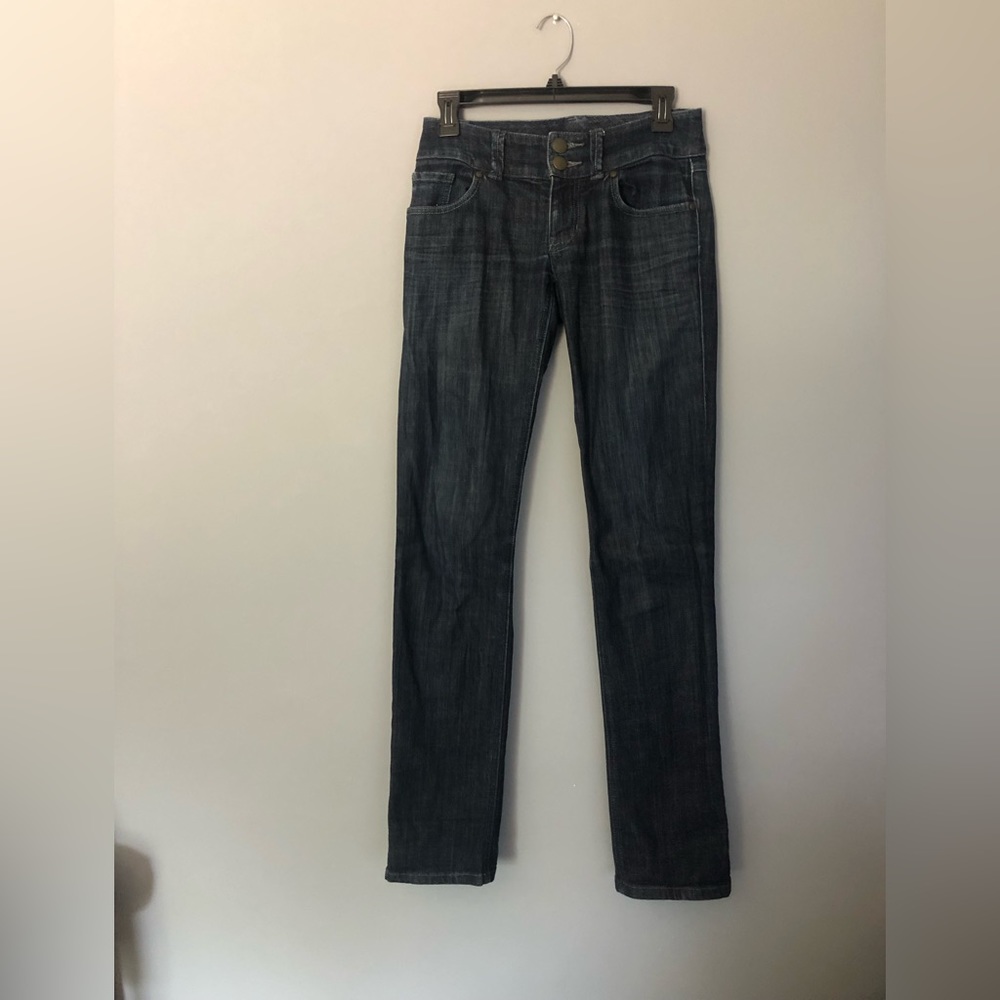 CABI Size 0 Lou Lou Straight Leg Jeans #201